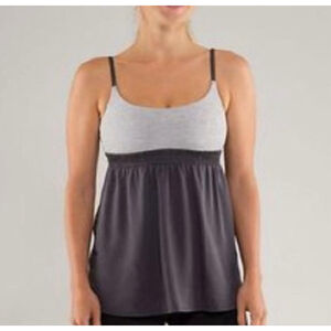 Lululemon Tank Top Size 6 Gray